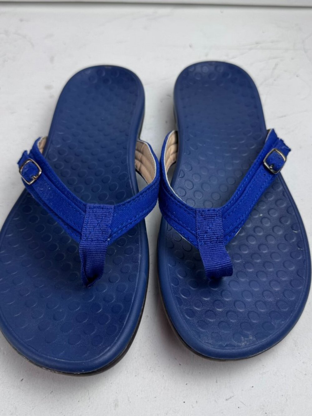 Vionic Tide Blue Flip Flop Sandals Women's 6 (No size tag; see measurements)